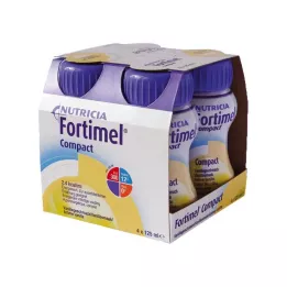 FORTIMEL Compacto 2.4 Sabor Baunilha, 4X125 ml