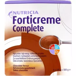 FORTICREME Sabor chocolate, 4X125 g
