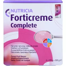 FORTICREME Sabor fruta silvestre, 4X125 g
