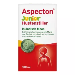 ASPECTON Supressor de tosse júnior Suco de musgo islandês, 100 ml