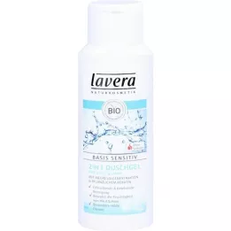 LAVERA gel de banho 2 em 1 sensível à base dt FL, 200 ml