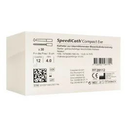 Cateter Speedicath Compact Eve CH 12, 30 unid