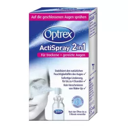 OPTREX ActiSpray 2 em 1 para olhos secos e irritados, 10 ml