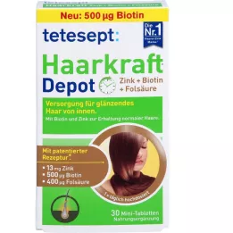 TETESEPT Comprimidos revestidos por película Haarkraft Depot, 30 unidades