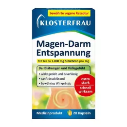 KLOSTERFRAU Cápsulas de relaxamento gastrointestinal, 20 unidades