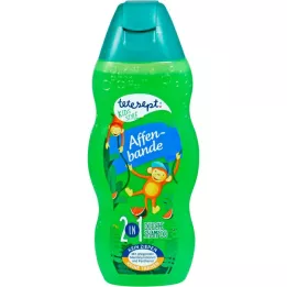 TETESEPT Shampoo de banho Kids Style 2 em 1. Monkey Gang, 200 ml