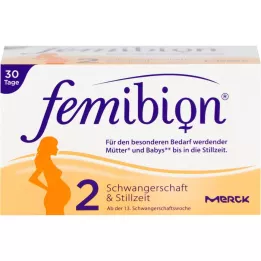 FEMIBION Gravidez 2 D3+DHA+400 μg de folato, 60 unidades