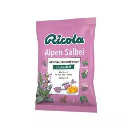 RICOLA o.Z.Bag Sage Alpine Sage Bombons, 75 g