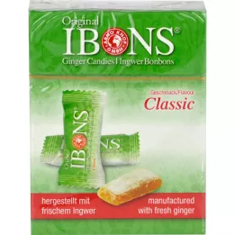 IBONS Caixa original de bombons de gengibre clássicos, 60 g