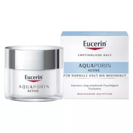 EUCERIN AQUAporin Active Cream pele normal a mista, 50 ml