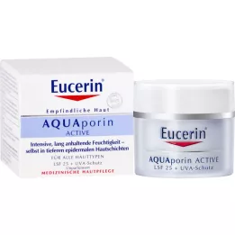 EUCERIN Creme Ativo AQUAporin LSF 25, 50 ml