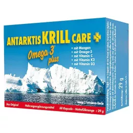 ANTARKTIS Cápsulas Krill Care, 60 unidades