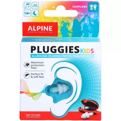 ALPINE PLUGGIES Tampões de ouvido para crianças, 2 peças ALPINE PLUGGIES Tampões de ouvido para crianças, 2 peças