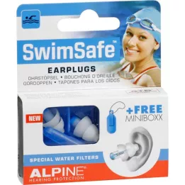 ALPINE SWIMSAFE Tampões de ouvido, 2 peças
