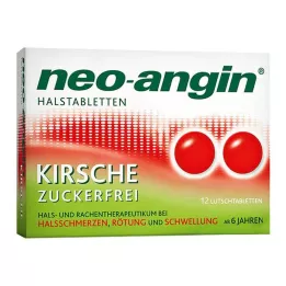 NEO-ANGIN Pastilhas para Garganta Cereja