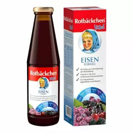 RABENHORST Fórmula de ferro vital de Rotbäckchen, 450 ml