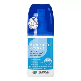 SOVENTOL PROTECT Spray repelente de mosquitos de proteção intensiva, 100 ml