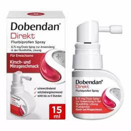 DOBENDAN Direkt Flurbiprofeno Spray 8,75mg/dose oral, 15 ml