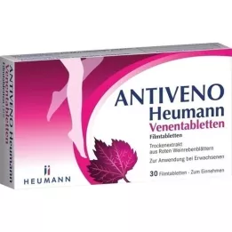 ANTIVENO Comprimidos para veias de Heumann, comprimido de filme de 360 mg, 30 unidades