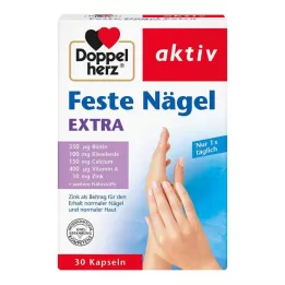 DOPPELHERZ Cápsulas Extra Strong Nails, 30 unidades