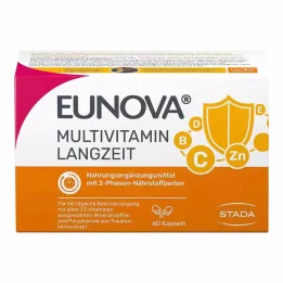 EUNOVA Cápsulas de longa duração, 60 unidades