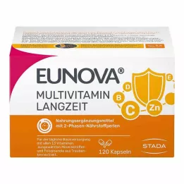 EUNOVA Cápsulas de longa duração, 120 unidades