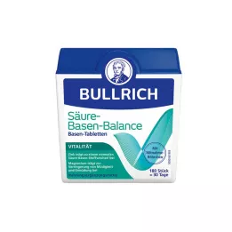 BULLRICH Comprimidos de equilíbrio ácido-base, 180 unidades