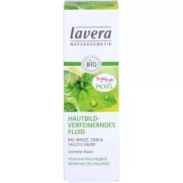 LAVERA fluido refinante de pele menta, 50 ml