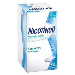 NICOTINELL Goma de mascar de hortelã 2 mg, 96 unidades