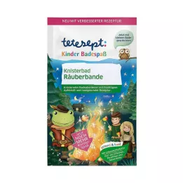 TETESEPT Banho infantil divertido banda de banho crepitante de ladrões, 50 g