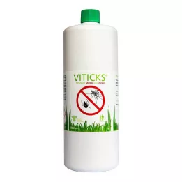 VITICKS Frasco de recarga de proteção contra mosquitos e carrapatos, 1000 ml
