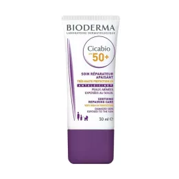 BIODERMA Creme para feridas Cicabio SPF 50+, 30 ml