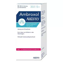 AMBROXOL Xarope para tosse Aristo 30 mg/5 ml solução para uso oral, 250 ml
