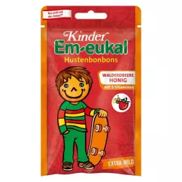 EM-EUKAL Kinder Bonbons Morango Silvestre-Mel zh., 75 g