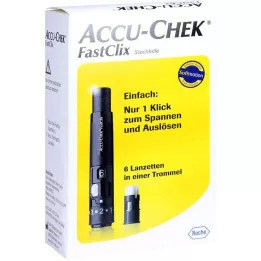 ACCU-CHEK Dispositivo de punção FastClix modelo II, 1 peça