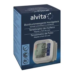 Monitor de pressão arterial de pulso Alvita, 1 unidade