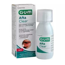 GUM Enxaguante bucal Afta Clear, 120 ml