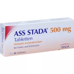 ASS STADA comprimidos de 500 mg, 20 unidades
