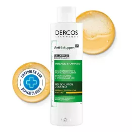 VICHY DERCOS Shampoo anticaspa couro cabeludo seco, 200 ml