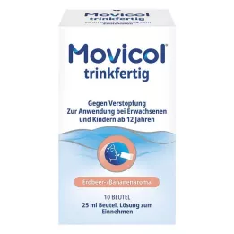 MOVICOL solução pronta para beber de 25 ml para uso oral, 10 unidades