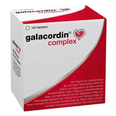 GALACORDIN comprimidos complexos, 100 unidades GALACORDIN comprimidos complexos, 100 unidades