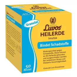 LUVOS Argila curativa imutox grânulos, 50 unidades