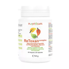 PLANTOCAPS Cápsulas complexas ReToxan, 60 unidades