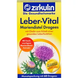 ZIRKULIN Comprimidos de cardo mariano Leber-Vital, 60 unidades