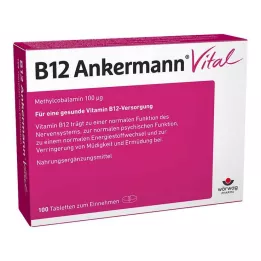 B12 ANKERMANN Comprimidos vitais, 100 unidades