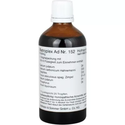 RETROPLEX AD No.152 Gotas de Primavera, 100 ml