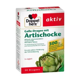 DOPPELHERZ Drageia de bílis com alcachofra, 50 unidades