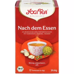 YOGI TEA Saco de filtro orgânico pós-refeição, 17X1,8 g