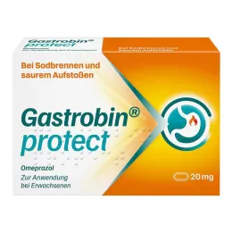 Gastrobin protege cápsulas duras de 20 mg, 14 unidades