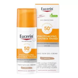 EUCERIN Sol CC Cor creme médio LSF 50+, 50 ml